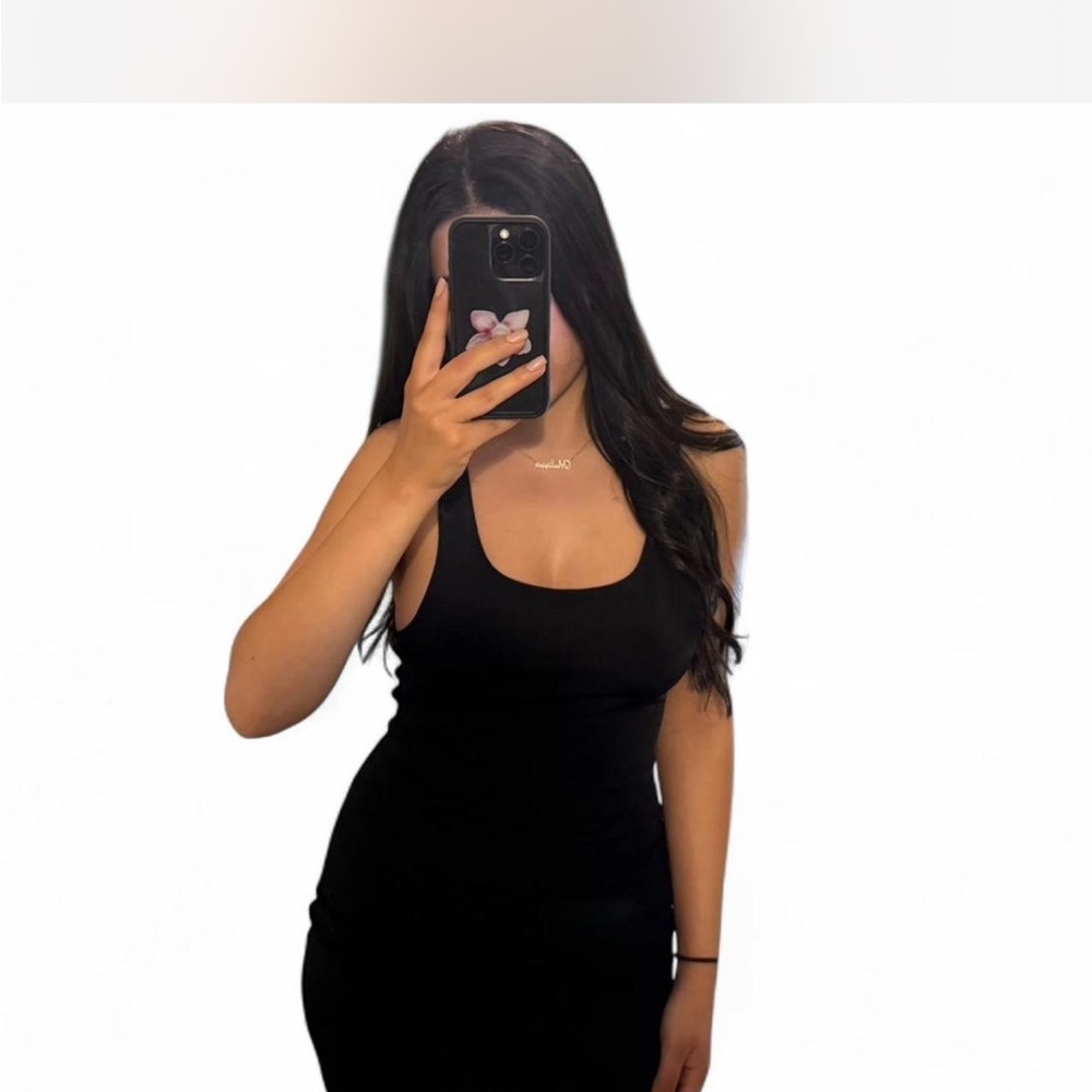 Silence + Noise Classic Black Dress